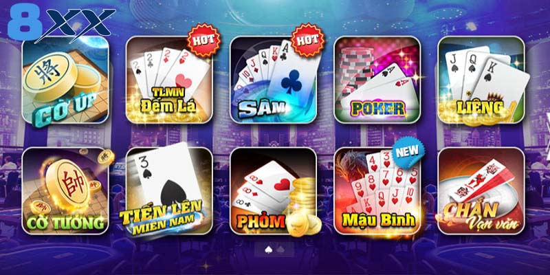 Các sản phẩm nổi bật tại sảnh game WG
