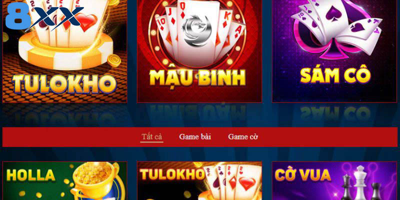 Điểm danh các trò chơi hấp dẫn tại trang web